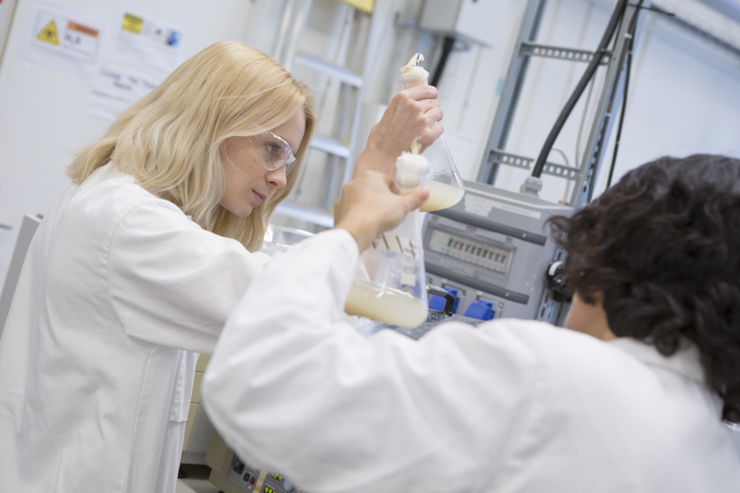 students in laboratory 